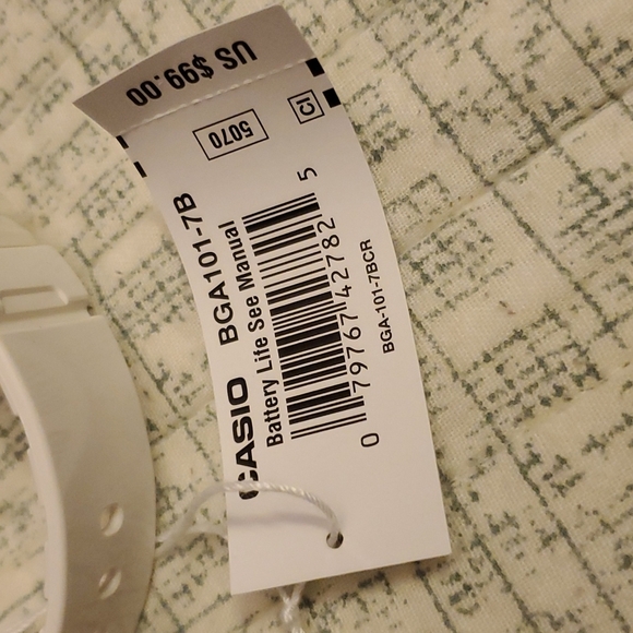 Cadio Baby-G Shock Watch - Vintage - New in Box - Picture 7 of 9